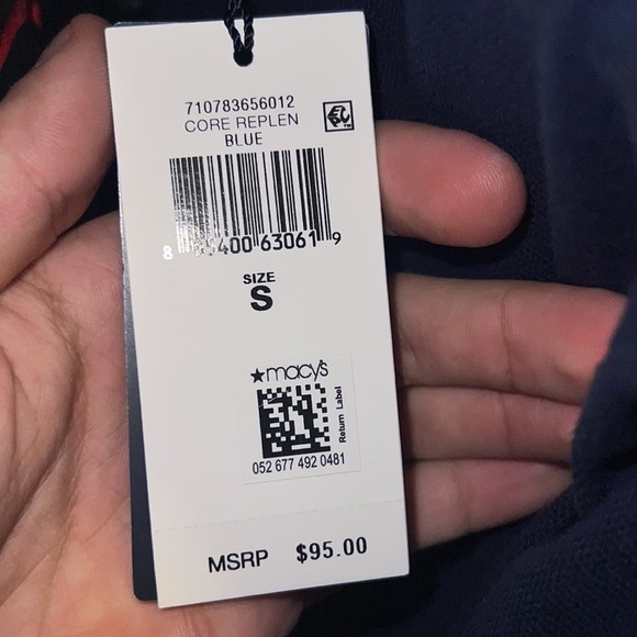 Mens Polo Collard T-Shirt Adult Small - Picture 2 of 2